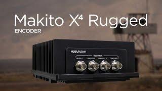 Haivision Makito X4 Rugged Video Encoder