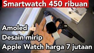 Jam pintar 400 ribuan ini mirip Apple Watch 9 Series HK9 Pro +