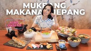 #ASMR MUKBANG JAPAN FOOD  MULAI SASHIMI SAMPAI RAMEN #GLADSMUKBANG