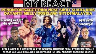 WAH MENJADI FENOMENA RINA NOSE SIKAT SUARA TEH MELLY DAN KRIS DAYANTI PADA ACARA BIG STAGE