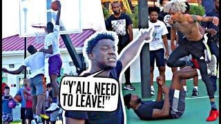 Streetball Legend GETS HEATED vs Ballislife Squad They CALLED US OUT So We SHUT THE PARK DOWN