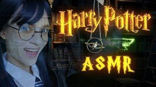 ASMR with Moaning Myrtle  Flying Books Sounds Night Library  Harry Potter Atmosphere