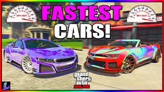 Top 10 FASTEST CARS in GTA 5 Online Updated