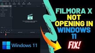 Wondershare Filmora X Not Opening in Windows 11 - FIX  Method 1