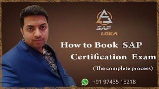 How to take SAP global certification How to become SAP certified consultant SAP online exam