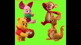 I Made Play date with Winnie the Pooh Piglet Kanga and Tigger.