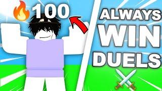 How To WIN *every DUELS match* in Roblox Bedwars...