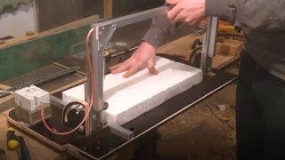 Изготовление станка для резки пенопласта  Making of styrofoam cutter