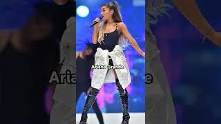 Whose stage outfit is better? #selenagomez #arianagrande