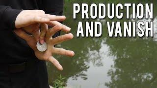 2 easy coin tricks revealed - Coin production and vanish tutorial - Friction