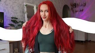 7 ЛЕТ крашу волосы в КРАСНЫЙ  Как покрасить волосы дома?