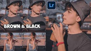 Tutorial edit foto ala selebgram  brown & black  Lightroom tutorial