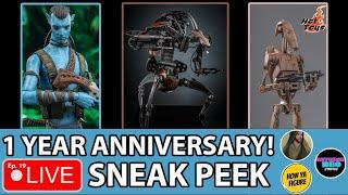 Sneak Peek Episode 19  ONE YEAR CHANNEL ANNIVERSARY Hot Toys Droideka Avatar Jake Sully