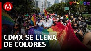 Inicia la edición 46 de la Marcha del Orgullo LGBT+ en CdMx