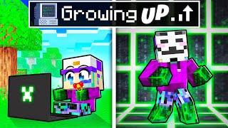 Growing UP as a HACKER in Minecraft