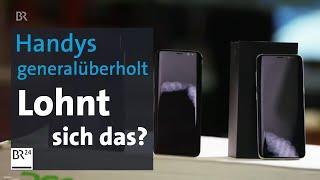 Smartphones Lohnt sich refurbished?  Abendschau  BR24