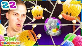 Let’s Play Yoshis Woolly World #22  Die Spinnen sind los