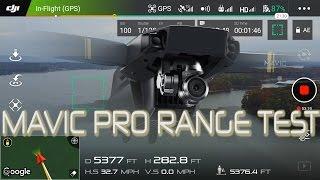 DJI MAVIC PRO RANGE TEST 4.3 Miles?? Who knows shes too new for me to try and fly that far