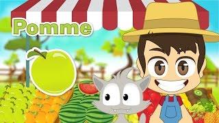 Fruits in French for Kids - أسماء الفواكه باللغة الفرنسية للأطفال