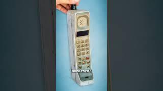 Why Cell Phones Used To Be So Big 