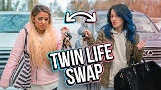 Opposite Twins Swap Lives for a Day