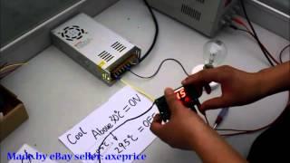 DC 12V Digital Temperature Controller  Switch Demo