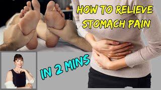 IN JUST 2 MINUTES RELIEVE STOMACH ISSUES With REFLEXOLOGY