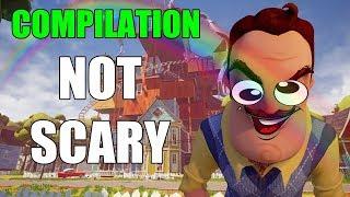 HOW TO MAKE HELLO NEIGHBOR NOT SCARY COMPILATION