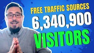 6340900 Visitors FREE TRAFFIC Sources