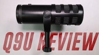 Samson Q9u USB Mic Review  Test vs. Q2u Yeti MV7 SM7b ATR2100