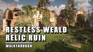 Restless Weald Land Relic Ruin  Horizon Forbidden West Relic Ruin Walkthrough
