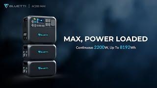 A LEGENDARY EVOLUTION - Introducing BLUETTI AC200 MAX Modular Power Station