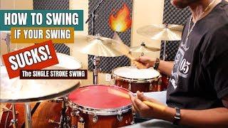 How To Swing If Your Swing Sucks - The Single Stroke Swing