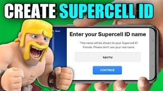 How to Create a Supercell ID in Clash of Clans 2024