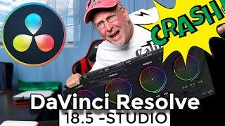 How To FIX DaVinci Resolve 18.5 Studio - CRASHING in WINDOWS