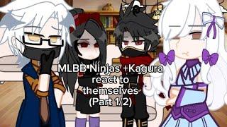 MLBB Ninjas +Kagura react to themselves •PART 12• Hayabusa x Kagura Gacha Club