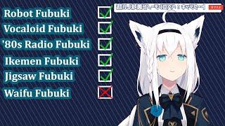 Fubuki has way too much fun with her new voice changer 【Hololive】【Eng Sub】