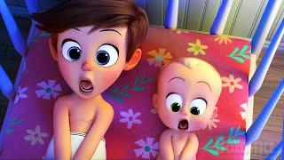 Surprised by the new girl boss  The Boss Baby Family Business  CLIP