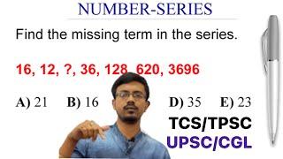 TCSTPS Part 1 Missing NumberNumerical abilityReasoning for TPSCTCSUPSCCWECGLIBPSSBI