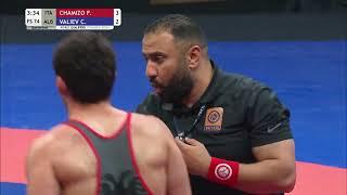 Ф. Чамизо - Ч. Валиев. 74kg. 14 Final. 2024 World Qualifiers Istanbul 2024