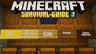 Setting Up Your Storage Room ▫ Minecraft Survival Guide ▫ Tutorial Lets Play S3 Ep.8