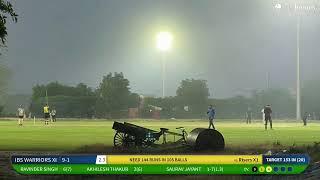 Live Cricket Match  Risers X1 vs IBS WARRIORS XI  20-Jul-24 0511 PM 20 overs  Individual match 