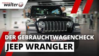 Jeep Wrangler Gebrauchtwagencheck  Allrad SUV auf dem Prüfstand