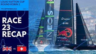 Louis Vuitton Cup Round Robin Race 23 Recap