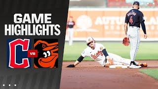 Guardians vs. Orioles Game Highlights 62624  MLB Highlights