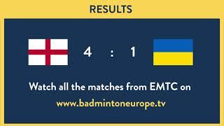 EMTC23 England vs Ukraine Highlights