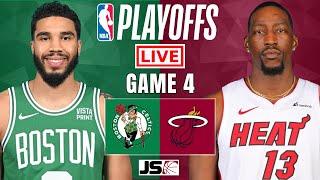 Boston Celtics vs Miami Heat Game 4  NBA Playoffs Live Scoreboard