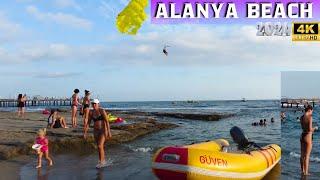 ALANYA BEACH WALK OBA TOSMUR 2024  ALANYA ANTALYA TURKEY TRAVEL TURKEY HOLIDAY ALANYA CITY 4K VIDEO