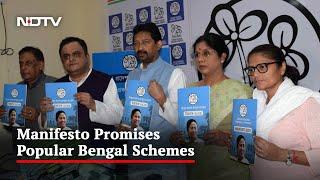 Trinamool Congress Releases Tripura Manifesto With Popular Schemes From Bengal