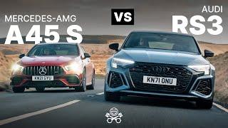 2022 Audi RS3 Sportback vs Mercedes-AMG A45 S  PistonHeads